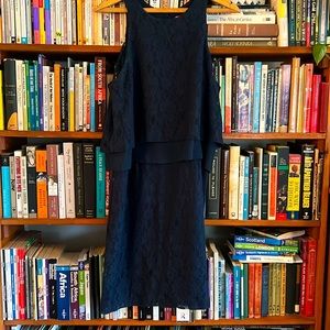 Betsy Johnson Lace Halterneck Dress